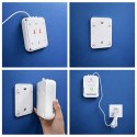 Qoltec Certyfikowany Czujnik wycieku gazu Propan-Butan | detektor LPG | alarm 85dB | LED