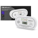 Qoltec Certyfikowany bezprzewodowy Czujnik tlenku węgla (czadu) | detektor CO | żywotność sensora 10 lat | alarm 85dB | LCD | Di