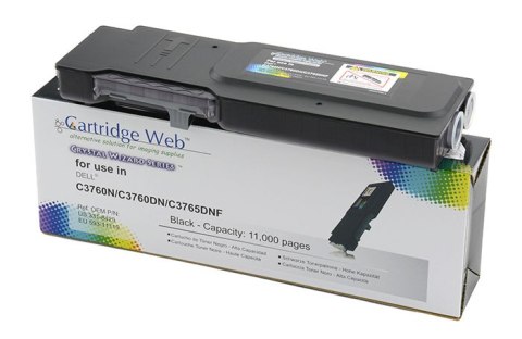 Toner Cartridge Web Black Dell 3760 zamiennik 593-11119 Toner Cartridge Web Black Dell 3760 zamiennik 593-11119