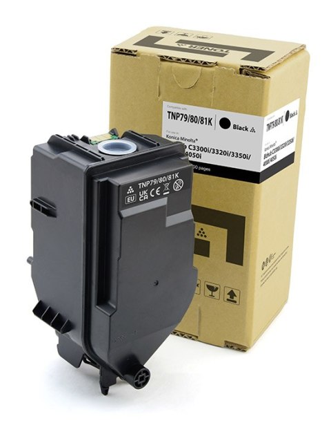 Toner Cartridge Web Black Minolta TNP79K zamiennik AAJW150, AAJW1D2 UWAGA- nie pasują do Minolty C3350 (znaczenie ma brak litery Toner Cartridge Web Black Minolta TNP79K zamiennik AAJW150, AAJW1D2 UWAGA- nie pasują do Minolty C3350 (znaczenie ma brak litery