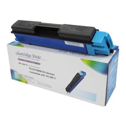 Toner Cartridge Web Cyan Kyocera TK580 zamiennik TK-580C Toner Cartridge Web Cyan Kyocera TK580 zamiennik TK-580C