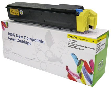 Toner Cartridge Web Yellow Kyocera TK500/TK510/TK520 zamiennik TK-500Y/TK510Y/TK520Y Toner Cartridge Web Yellow Kyocera TK500/TK510/TK520 zamiennik TK-500Y/TK510Y/TK520Y
