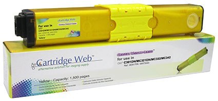 Toner Cartridge Web Yellow OKI C301 zamiennik 44973533 Toner Cartridge Web Yellow OKI C301 zamiennik 44973533