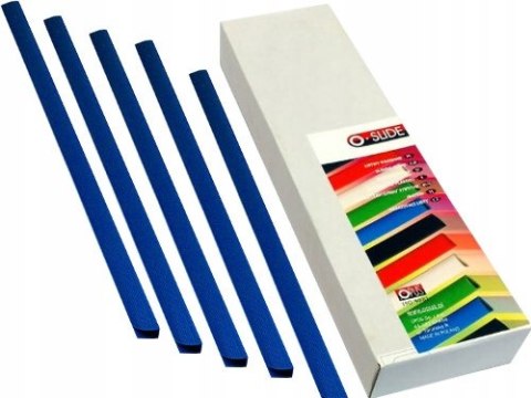 Listwy wsuwane Opus O.SLIDE - A4 - 50 sztuk 15mm do 75 kartek - Czerwone Listwy wsuwane Opus O.SLIDE - A4 - 50 sztuk 15mm do 75 kartek - Czerwone