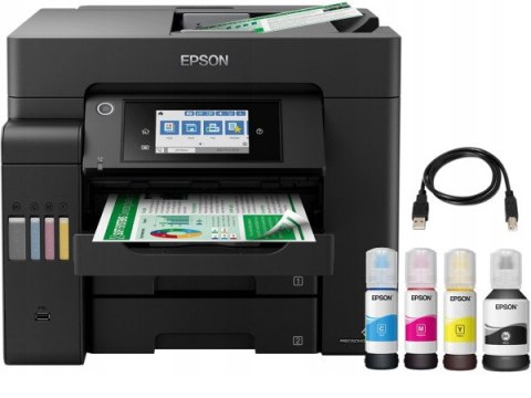 Urządzenie wielofunkcyjne kolorowe EPSON L6550 Dwustronny druk i skaner Urządzenie wielofunkcyjne kolorowe EPSON L6550 Dwustronny druk i skaner