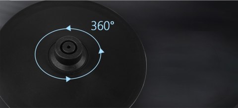 Piękny Szklany czajnik elektryczny z podświetleniem na niebiesko 1,7L 2200W Piękny Szklany czajnik elektryczny z podświetleniem na niebiesko 1,7L 2200W