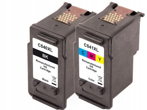 2x Zamiennik do Canon PG-540 + CL-541 MG2150 3150 2x Zamiennik do Canon PG-540 + CL-541 MG2150 3150