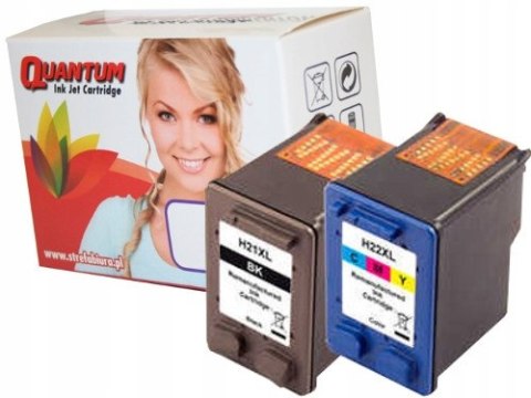 2x Zamiennik do HP 21XL + 22XL F2180 F2280 F4180 2x Zamiennik do HP 21XL + 22XL F2180 F2280 F4180