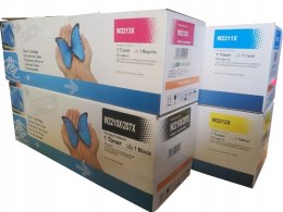 4x Wysokowydajny Toner do HP 207X, W2210X -11X HP M255, HP M282, M283 CHIP