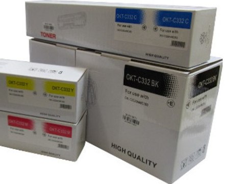 4x Wysokowydajny Toner do OKI C332, OKI C332dn, C332dnw, MC363dn, Komplet 4x Wysokowydajny Toner do OKI C332, OKI C332dn, C332dnw, MC363dn, Komplet