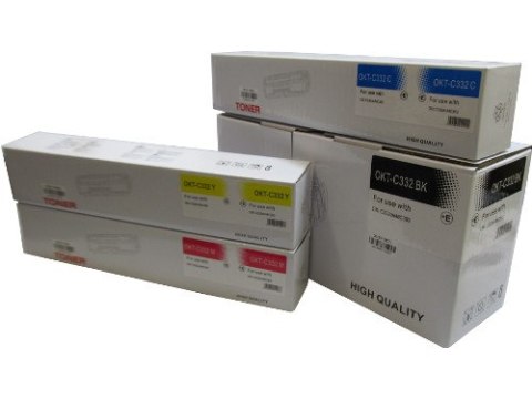 4x Wysokowydajny Toner do OKI C332, OKI C332dn, C332dnw, MC363dn, Komplet 4x Wysokowydajny Toner do OKI C332, OKI C332dn, C332dnw, MC363dn, Komplet