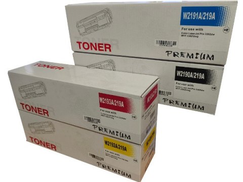 Komplet 4x Toner do HP 219A CMYK HP Color Laser Pro 3202, HP Color Pro 3302 Komplet 4x Toner do HP 219A CMYK HP Color Laser Pro 3202, HP Color Pro 3302