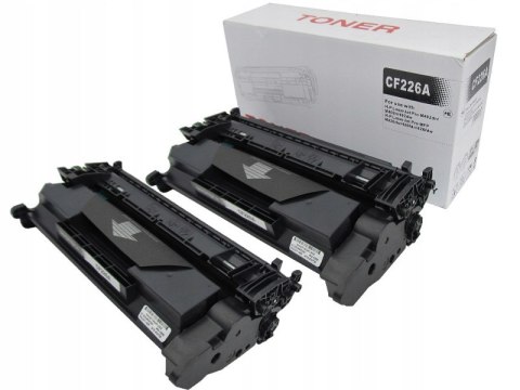 2x Toner do HP 26A, HP CF226A, HP M402, HP M426 Wysokowydajny Komplet 2x Toner do HP 26A, HP CF226A, HP M402, HP M426 Wysokowydajny Komplet
