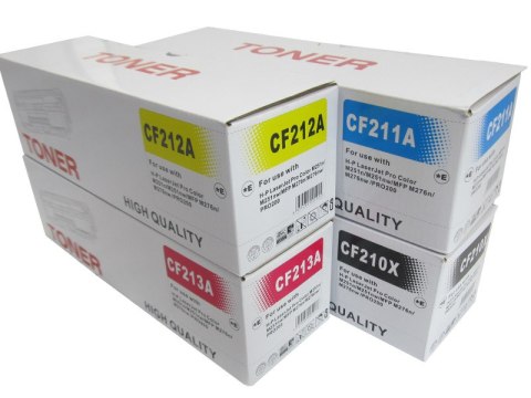 4x toner dp HP 131X, HP 131A, HP CF210X - CF213A 4x toner dp HP 131X, HP 131A, HP CF210X - CF213A