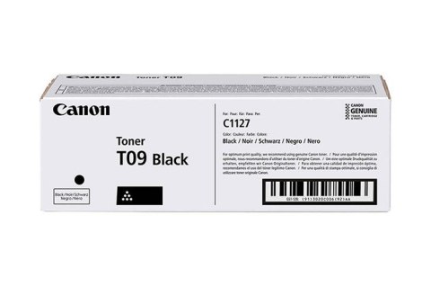Oryginalny Toner Black Canon i-SENSYS X C1100, C1127 (T09BK, 3020C006) Oryginalny Toner Black Canon i-SENSYS X C1100, C1127 (T09BK, 3020C006)