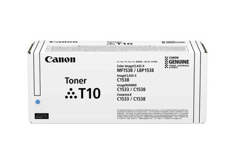 Oryginalny Toner Cyan Canon i-SENSYS X C1533, C1538 (T10C, 4565C001) Oryginalny Toner Cyan Canon i-SENSYS X C1533, C1538 (T10C, 4565C001)