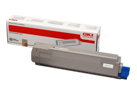 Oryginalny Toner Cyan OKI MC853, MC873, MC883 (45862839) Oryginalny Toner Cyan OKI MC853, MC873, MC883 (45862839)