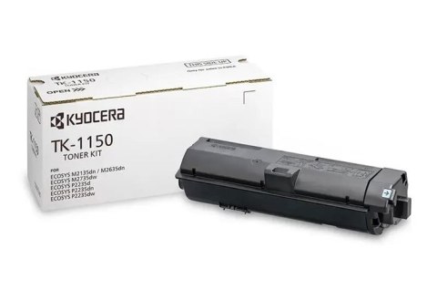 Oryginalny Toner Czarny Kyocera M2135, M2635, M2735, P2235 (TK1150, TK-1150, 1T02RV0NL0) Oryginalny Toner Czarny Kyocera M2135, M2635, M2735, P2235 (TK1150, TK-1150, 1T02RV0NL0)