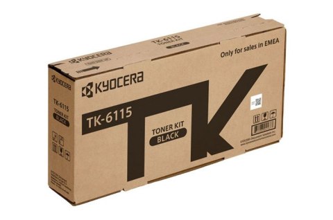 Oryginalny Toner Czarny Kyocera M4125i, M4132i (TK6115, TK-6115, 1T02P10NL0) Oryginalny Toner Czarny Kyocera M4125i, M4132i (TK6115, TK-6115, 1T02P10NL0)