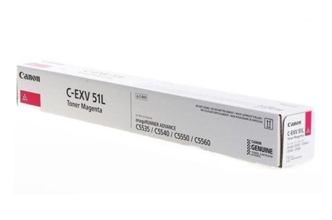 Oryginalny Toner Magenta Canon ADV iR-C5535, iR-C5540, iR-C5550, iR-C5560 (C-EXV51LM, CEXV51LM, 0486C002) Oryginalny Toner Magenta Canon ADV iR-C5535, iR-C5540, iR-C5550, iR-C5560 (C-EXV51LM, CEXV51LM, 0486C002)