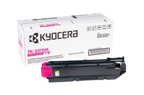 Oryginalny Toner Magenta Kyocera MA3500, PA3500 (TK5370M, TK-5370M, 1T02YJBNL0) Oryginalny Toner Magenta Kyocera MA3500, PA3500 (TK5370M, TK-5370M, 1T02YJBNL0)