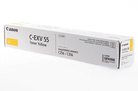 Oryginalny Toner Yellow Canon ADV iR-C256, iR-C257i, iR-C356 (C-EXV55Y, CEXV55Y, 2185C002) Oryginalny Toner Yellow Canon ADV iR-C256, iR-C257i, iR-C356 (C-EXV55Y, CEXV55Y, 2185C002)