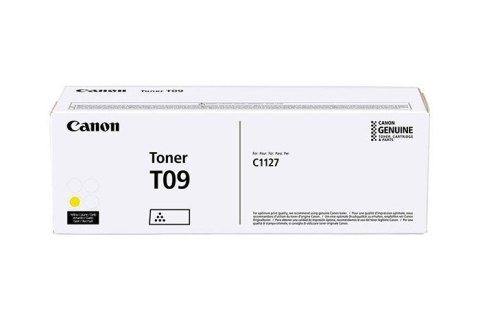 Oryginalny Toner Yellow Canon i-SENSYS X C1100, C1127 (T09Y, 3017C006) Oryginalny Toner Yellow Canon i-SENSYS X C1100, C1127 (T09Y, 3017C006)