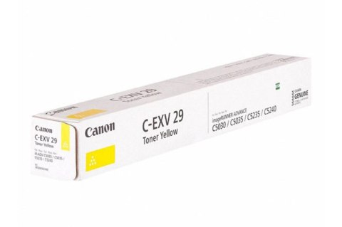 Oryginalny Toner Yellow Canon iR-C5030, iR-C5035, iR-C5235, iR-C5240 (C-EXV29Y, CEXV29Y, 2802B002) Oryginalny Toner Yellow Canon iR-C5030, iR-C5035, iR-C5235, iR-C5240 (C-EXV29Y, CEXV29Y, 2802B002)
