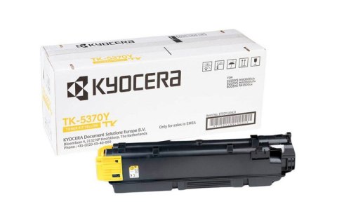 Oryginalny Toner Yellow Kyocera MA3500, PA3500 (TK5370Y, TK-5370Y, 1T02YJANL0) Oryginalny Toner Yellow Kyocera MA3500, PA3500 (TK5370Y, TK-5370Y, 1T02YJANL0)
