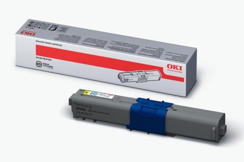Oryginalny Toner Yellow OKI C510, C511, C530, C531, MC561, MC562 (44469722) Oryginalny Toner Yellow OKI C510, C511, C530, C531, MC561, MC562 (44469722)