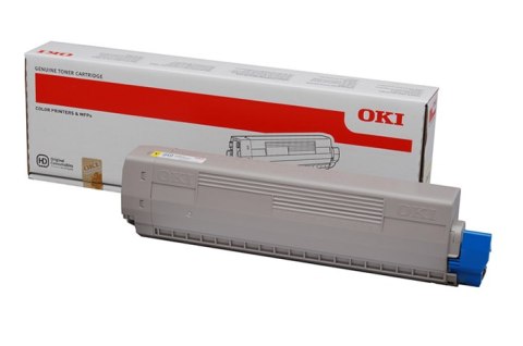 Oryginalny Toner Yellow OKI C532, C542, MC563, MC573 (46490605) Oryginalny Toner Yellow OKI C532, C542, MC563, MC573 (46490605)