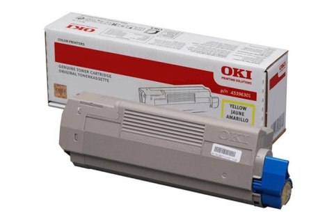 Oryginalny Toner Yellow OKI MC760 (45396301) Oryginalny Toner Yellow OKI MC760 (45396301)