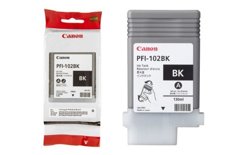 Oryginalny Tusz Black Canon PFI-102BK, PFI102BK (0895B001)