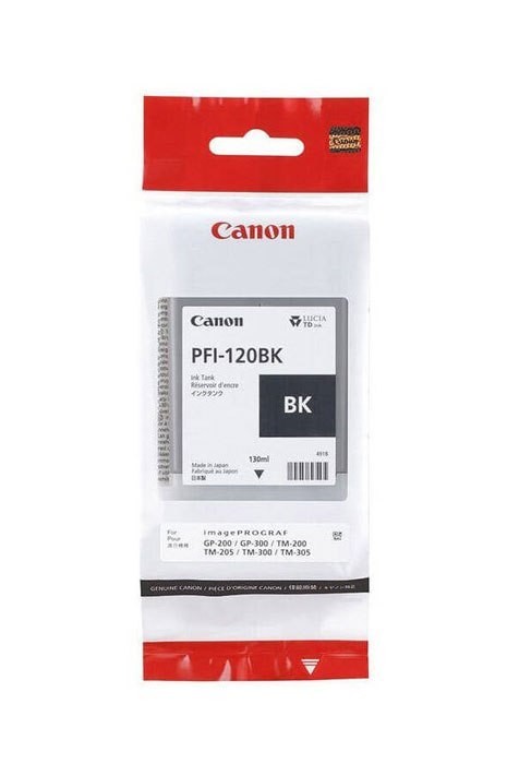 Oryginalny Tusz Black Canon PFI-120BK, PFI120BK (2885C001) Oryginalny Tusz Black Canon PFI-120BK, PFI120BK (2885C001)