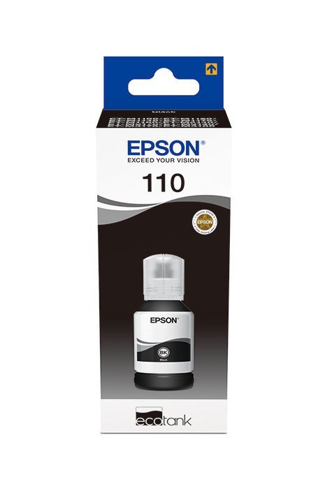 Oryginalny Tusz w butelce Czarny Epson 110 (T03P1, C13T03P14A) Oryginalny Tusz w butelce Czarny Epson 110 (T03P1, C13T03P14A)