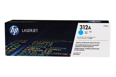 Oryginalny Toner Cyan HP Color LaserJet Pro M476 (312A CF381A) Oryginalny Toner Cyan HP Color LaserJet Pro M476 (312A CF381A)