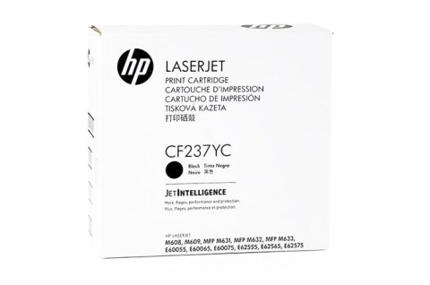 Oryginalny Toner Czarny HP LaserJet Enterprise M608, M609, M631 MFP, M632 MFP, M633 MFP (37YC CF237YC), kompatybilne z CF237Y
