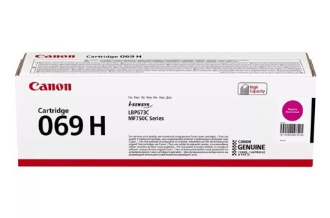 Oryginalny Toner Magenta Canon i-SENSYS MF752, MF754, LBP673 (CRG069H, CRG-069H, 5096C002) Oryginalny Toner Magenta Canon i-SENSYS MF752, MF754, LBP673 (CRG069H, CRG-069H, 5096C002)