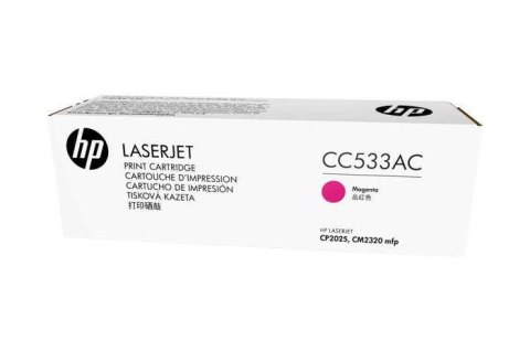 Oryginalny Toner Magenta HP Color LaserJet CP2025, CM2320 (304AC CC533AC) Oryginalny Toner Magenta HP Color LaserJet CP2025, CM2320 (304AC CC533AC)