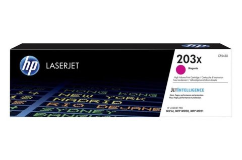 Oryginalny Toner Magenta HP Color LaserJet M254, MFP M280, MFP M281 (203X CF543X) Oryginalny Toner Magenta HP Color LaserJet M254, MFP M280, MFP M281 (203X CF543X)