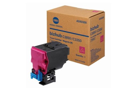 Oryginalny Toner Magenta Konica Minolta Bizhub C3350, C3850 (TNP48M, TNP-48M, A5X0350) Oryginalny Toner Magenta Konica Minolta Bizhub C3350, C3850 (TNP48M, TNP-48M, A5X0350)
