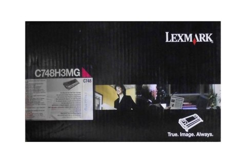 Oryginalny Toner Magenta Lexmark C748 (C748H3MG) Oryginalny Toner Magenta Lexmark C748 (C748H3MG)