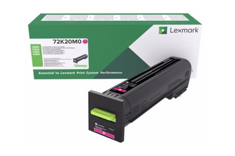 Oryginalny Toner Magenta Lexmark CS820, CX820, CX825, CX860 (72K10M0) Oryginalny Toner Magenta Lexmark CS820, CX820, CX825, CX860 (72K10M0)