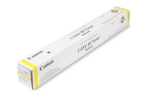 Oryginalny Toner Yello Canon ADV iRC3320, iRC3325, iRC3330, iRC3520, iRC3525, iRC3530 (C-EXV49Y, CEXV49Y, 8527B002) Oryginalny Toner Yello Canon ADV iRC3320, iRC3325, iRC3330, iRC3520, iRC3525, iRC3530 (C-EXV49Y, CEXV49Y, 8527B002)