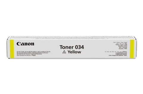 Oryginalny Toner Yellow Canon iRC1225, iRC1225iF (034Y, 9451B001) Oryginalny Toner Yellow Canon iRC1225, iRC1225iF (034Y, 9451B001)
