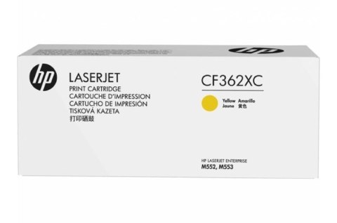 Oryginalny Toner Yellow HP Color LaserJet Enterprise M552 (508XC CF362XC), kompatybilne z CF362X Oryginalny Toner Yellow HP Color LaserJet Enterprise M552 (508XC CF362XC), kompatybilne z CF362X