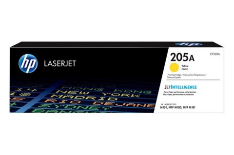 Oryginalny Toner Yellow HP Color LaserJet MFP M180, MFP M181 (205A CF532A) Oryginalny Toner Yellow HP Color LaserJet MFP M180, MFP M181 (205A CF532A)