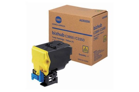 Oryginalny Toner Yellow Konica Minolta Bizhub C3350, C3850 (TNP48Y, TNP-48Y, A5X0250) Oryginalny Toner Yellow Konica Minolta Bizhub C3350, C3850 (TNP48Y, TNP-48Y, A5X0250)