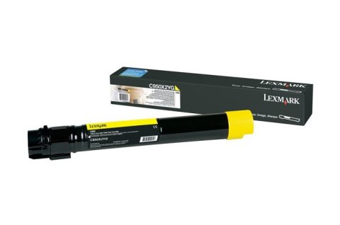 Oryginalny Toner Yellow Lexmark C950 (C950X2YG) Oryginalny Toner Yellow Lexmark C950 (C950X2YG)