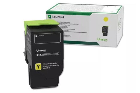 Oryginalny Toner Yellow Lexmark CS421, CS521, CS622, CX421, CX522, CX622, CX625 (78C2XY0) Oryginalny Toner Yellow Lexmark CS421, CS521, CS622, CX421, CX522, CX622, CX625 (78C2XY0)